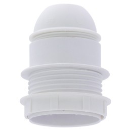 Legrand - Douille raccord fileté Ø10 mm E27 - 4A/100W - simple bague - à vis - Réf : 060121