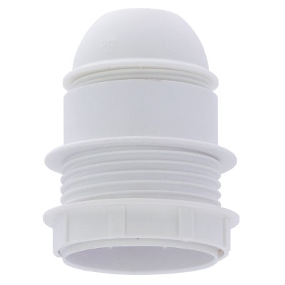 Legrand - Douille raccord fileté Ø10 mm E27 - 4A/100W - simple bague - à vis - Réf : 060121