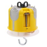 Legrand - Boîte point de centre DCL Ecobatibox - étanche à l'air - Prof 50 mm - Réf : 089377