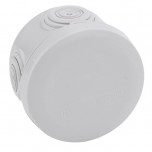 Legrand Plexo - Boîte de dérivation ronde Plexo Ø60mm hauteur 40mm - gris RAL7035 - Réf : 092001