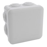 Legrand Plexo - Bte carrée 80x80x45 étanche gris - embout (7) -IP55/IK07- 650°C - Réf : 092012