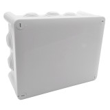 Legrand Plexo - Bte rect 180x140x86 étanche gris - embout (10) -IP55/IK07- 750°C - Réf : 092052