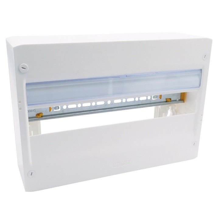 Legrand - Coffret DRIVIA 18 modules - 1 rangée - IP30 - IK05 - Blanc RAL 9003 - Réf : 401221