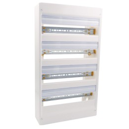 Legrand - Coffret DRIVIA 18 modules - 4 rangées - IP30 - IK05 - Blanc RAL 9003 - Réf : 401224