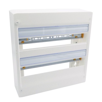 Legrand - Coffret DRIVIA 18 modules - 2 rangées - IP30 - IK05 - Blanc RAL 9003 - Réf : 401222