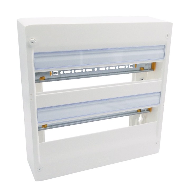 Legrand - Coffret DRIVIA 18 modules - 2 rangées - IP30 - IK05 - Blanc RAL 9003 - Réf : 401222