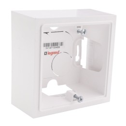 Legrand - Cadre saillie 1 poste dooxie finition blanc - Réf : 600041