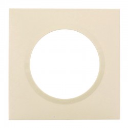 Legrand - Plaque carrée dooxie 1 poste finition dune - Réf : 600811