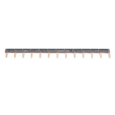 Legrand - Peigne d'alimentation HX³ - 1P - universel Phase OU Neutre - Long. 13 modules - Réf: 404926