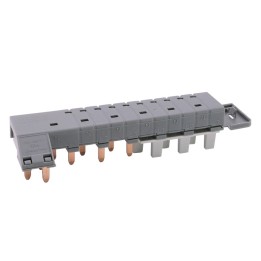 Legrand - Peigne d'alimentation tétrapolaire tête de groupe HX³ horizontal optimisé - longueur 6 modules - Réf : 405200