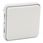 Legrand - Interrupteur ou va-et-vient Plexo composable IP55 10AX 250V - blanc - Réf : 069611