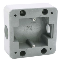 Legrand - Cadre saillie 1 poste Soliroc IK10 - Réf : 077890