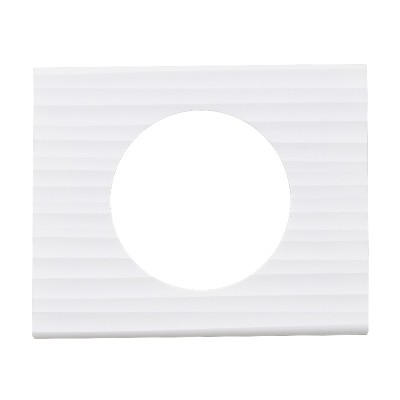 Legrand - Plaque Céliane Matières 1 poste - finition Corian® Cannelé - Réf : 069011