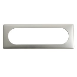 Legrand - Plaque Céliane - Métal - 6/8 modules - Titane - Réf : 068906