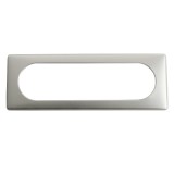 Legrand - Plaque Céliane - Métal - 6/8 modules - Titane - Réf : 068906