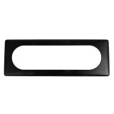 Legrand - Plaque Céliane - Métal - 6/8 modules - Carbone - Réf : 068986