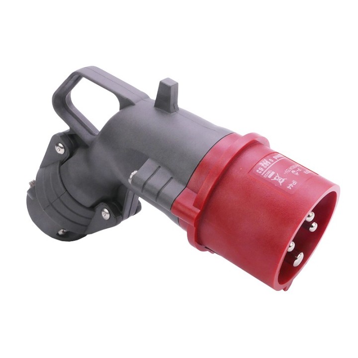 Legrand - Fiche mobile coudée Hypra IP44 16A - 380V~ à 415V~ - 3P+T - plastique - Réf : 052263