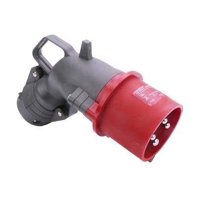 Legrand - Fiche mobile coudée Hypra IP44 32A - 380V~ à 415V~ - 3P+T - plastique - Réf : 052963