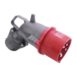 Legrand - Fiche mobile coudée Hypra IP44 32A - 380V~ à 415V~ - 3P+N+T - plastique - Réf : 052964