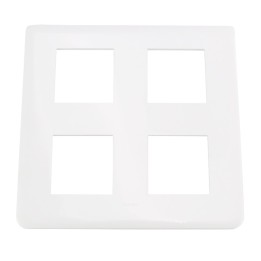 Legrand Mosaic - Plaque pour 2x2x2 modules - Réf 078838