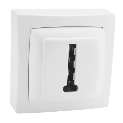 Legrand - Prise téléphone 8 contacts appareillage saillie complet - blanc - Réf: 086038