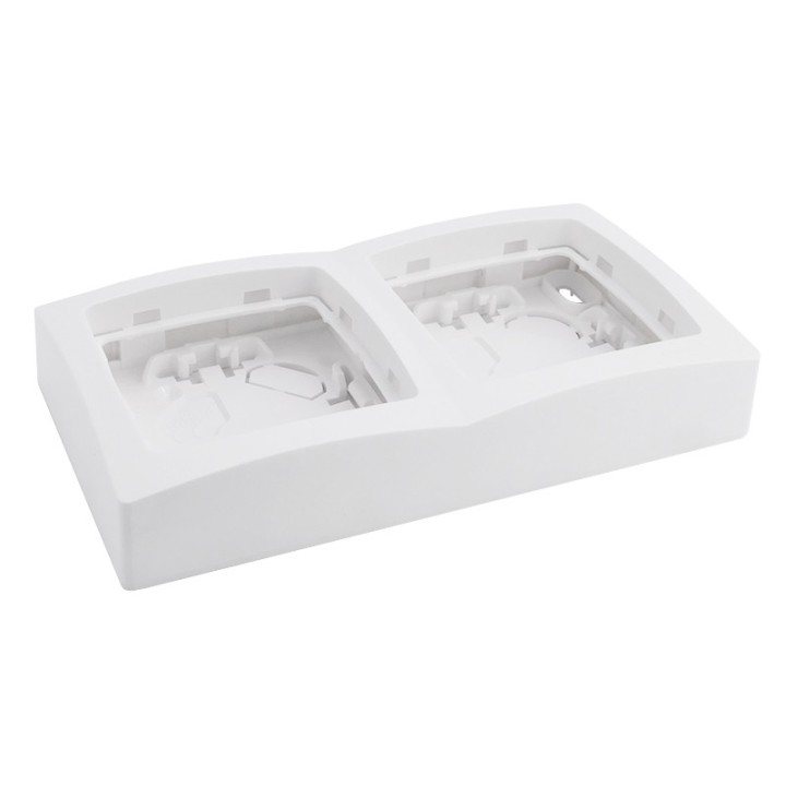 Legrand - Cadre saillie 2 postes appareillage saillie - blanc - Réf: 086092