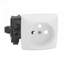 Legrand - Prise de courant 2P+T - Appareillage saillie composable - blanc - Connexion auto - Réf : 086127