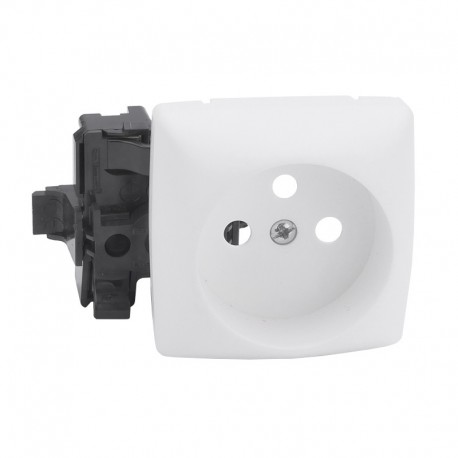 Legrand - Prise de courant 2P+T - Appareillage saillie composable - blanc - Connexion auto - Réf : 086127