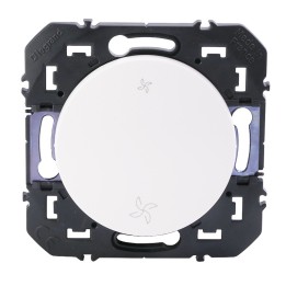 Legrand - Interrupteur commande VMC dooxie finition blanc - Réf : 600007