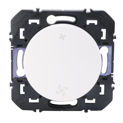 Legrand - Interrupteur commande VMC dooxie finition blanc - Réf : 600007