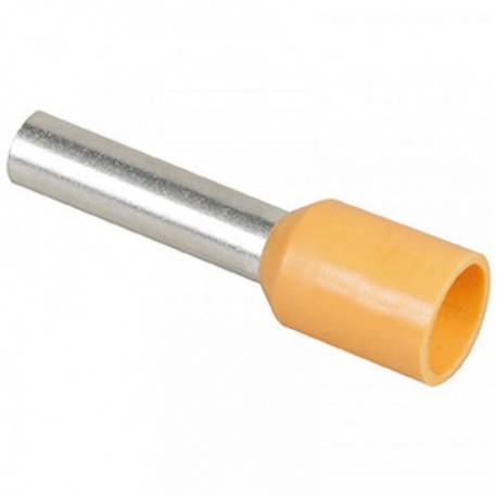 Mecatraction - Embout de câblage pré-isolé - Orange - 4mm² - Réf : CA042