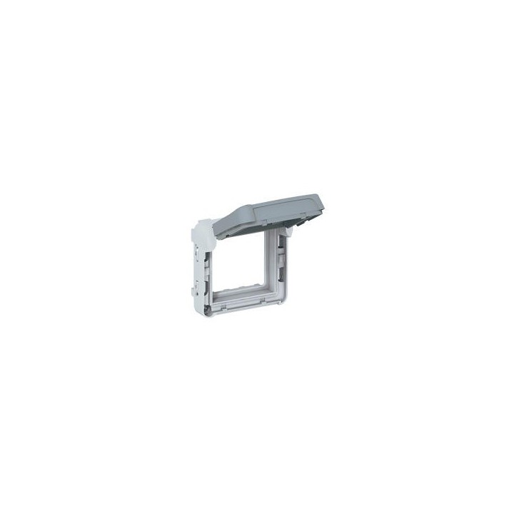 Legrand - Adapateur Prog Plexo composable pour fonction Mosaic - volet fumé verrouillable - Réf : 069579