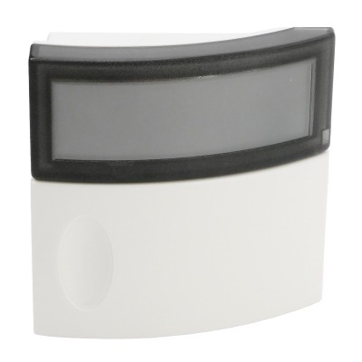 Legrand - Sonnette Salsa avec porte-étiquette IP44 IK06 - Réf : 041647