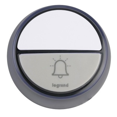 Legrand - Kit carillon radio sans fil Confort à piles - anthracite - Réf : 094253