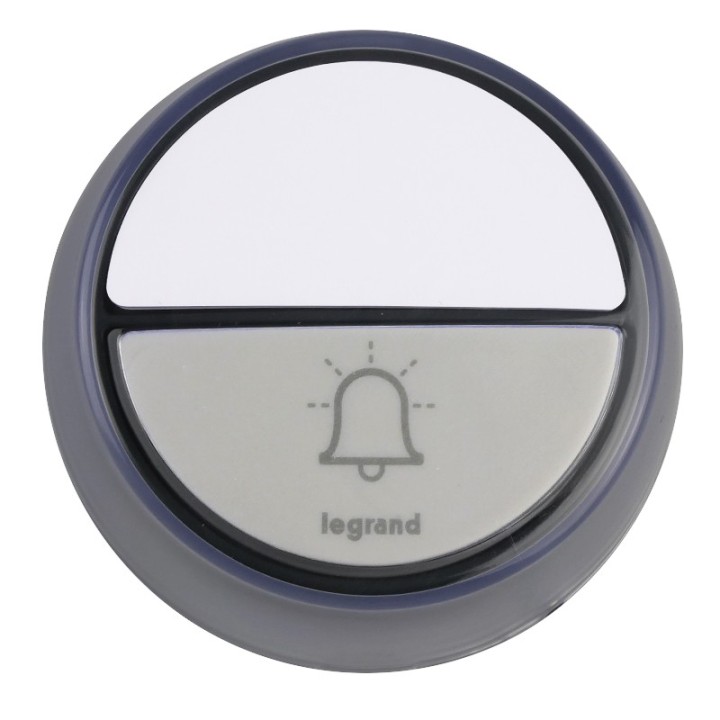 Legrand - Kit carillon radio sans fil Confort à piles - anthracite - Réf : 094253