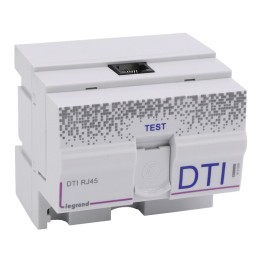 Legrand - DTI modulaire RJ45 pour coffret multimédia - 4,5 modules - Réf : 413008