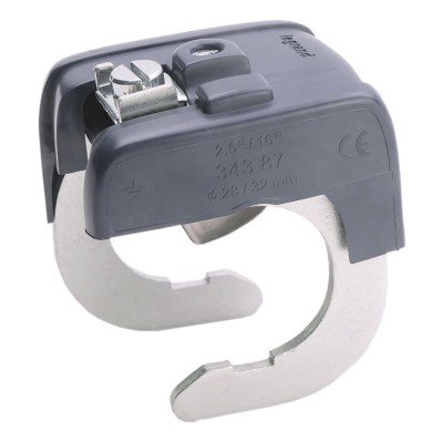 Legrand - Connecteur de liaison équipotentielle pour canalisation Ø28mm mini et Ø32mm maxi - Ré : 034387
