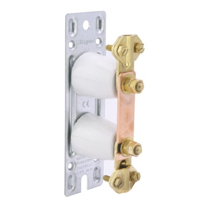 Legrand - Barrette de coupure Cosga - platine métal 150x45 - Réf : 034388
