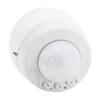 Legrand - Détecteur de mouvements ECO 1 Plexo - 3 fils - saillie - IP 55 - blister - Réf : 048898