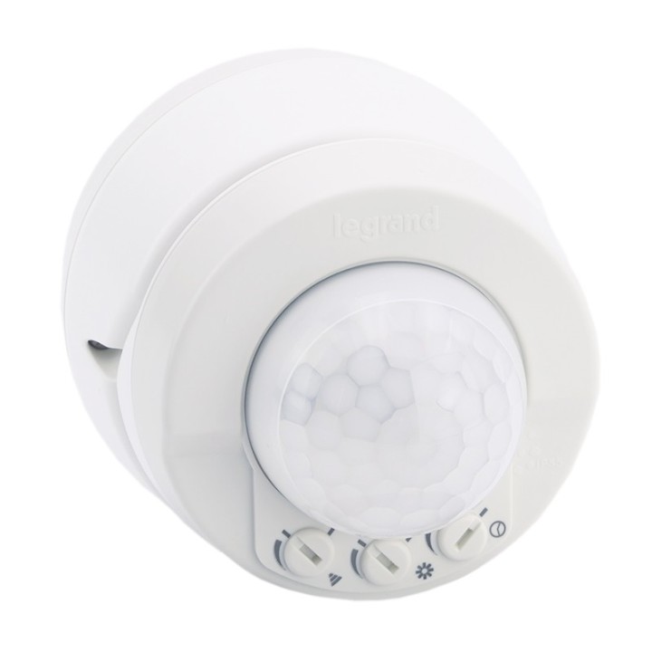 Legrand - Détecteur de mouvements ECO 1 Plexo - 3 fils - saillie - IP 55 - blister - Réf : 048898