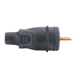 Legrand - Fiche caoutchouc 2P+T antichoc - Réf: 050445