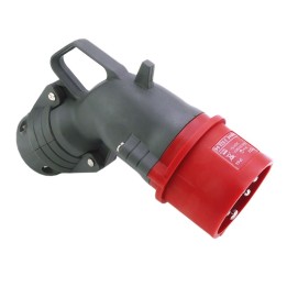 Legrand - Fiche mobile coudée Hypra IP44 16A - 380V~ à 415V~ - 3P+N+T - plastique - Réf : 052264