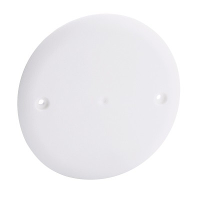Legrand - Couvercle universel rond Batibox Ø85mm pour boîte 1 poste - Réf : 080180