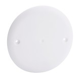 Legrand - Couvercle universel rond Batibox Ø85mm pour boîte 1 poste - Réf : 080180