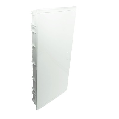  Legrand - Coffret encastré - porte isolante galbée - 4 rangée - 48+8 mod - blanc RAL 9010 - Réf : 001514