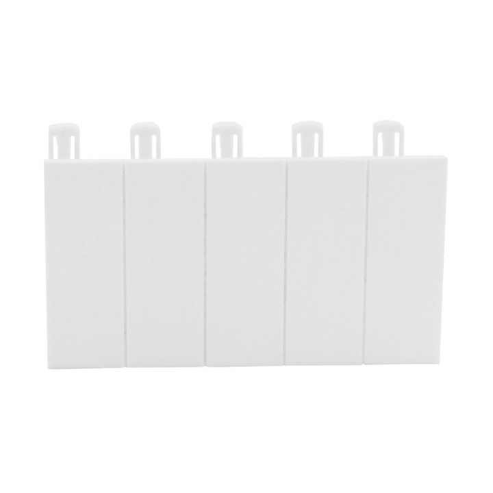 Legrand - Obturateur 5 modules - blanc RAL 9010 - Réf: 001660