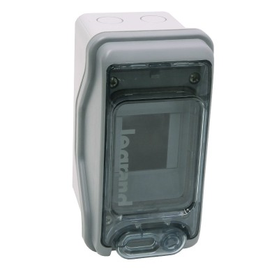 Legrand - Coffret Plexo 2+1 modules avec embouts à perf. directe - IP 65 - IK 09 - Gris - Réf : 001902