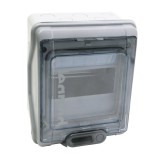 Legrand - Coffret Plexo 6 modules avec embouts à perf. directe - IP 65 - IK 09 - Gris - Réf : 001906