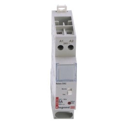 Legrand - Relais pour DSC gaz - 24 V~ - 50 Hz - 1 module - Réf : 003859