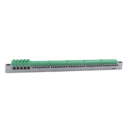 Legrand - Bornier de répartition IP 2X terre 5 connexions 6 À 25 MM² vert L332 MM - Réf: 405057
